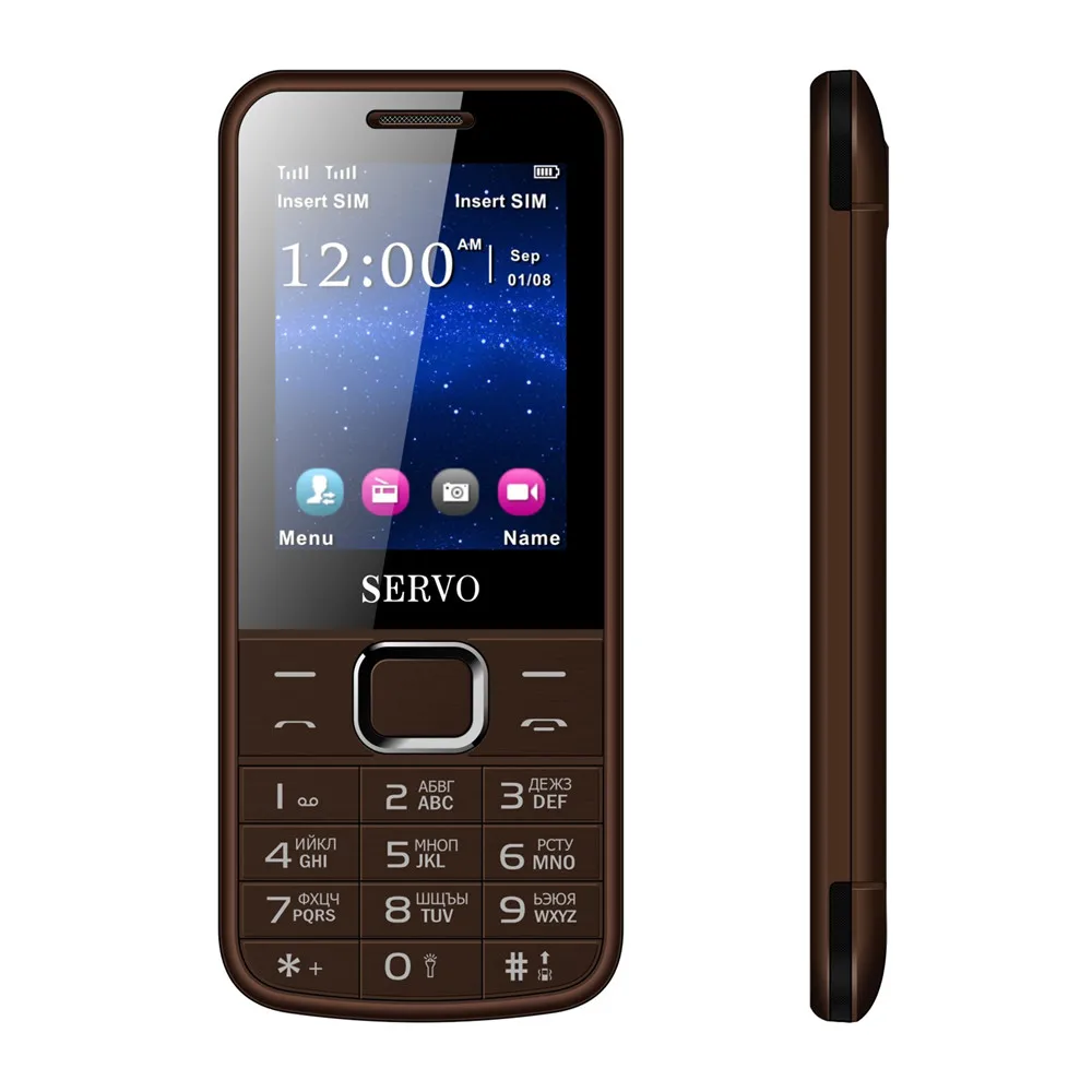 SERVO 225 оригинальный телефон две SIM-карты 2 4 дюйма экран двойная вспышка Bluetooth карта