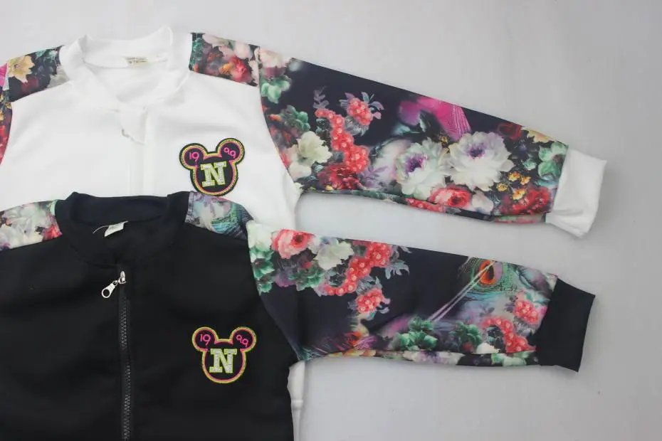 Новинка Сезон осень весна Спортивный костюм Спортивные костюмы для девочек