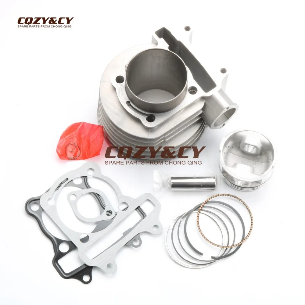 180cc головка цилиндров в сборе(61 мм) для GY6 125cc 150cc 1P52QMI 1P57QMJ двигатели