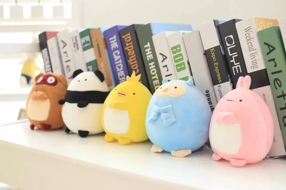 1 шт. 16 см Мини Kawaii Плюшевые игрушки милый кролик сова енот панда игрушечные курочки с пеной partial детский подарок свадебные куклы