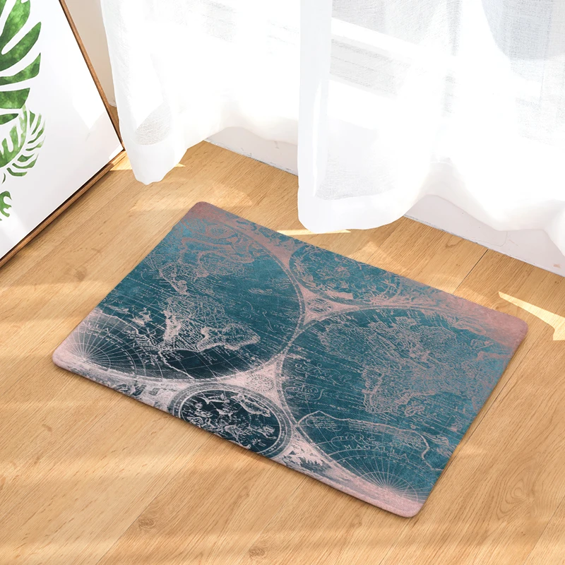 Фланелевые коврики для ванной комнаты гостиной красочные прихожей