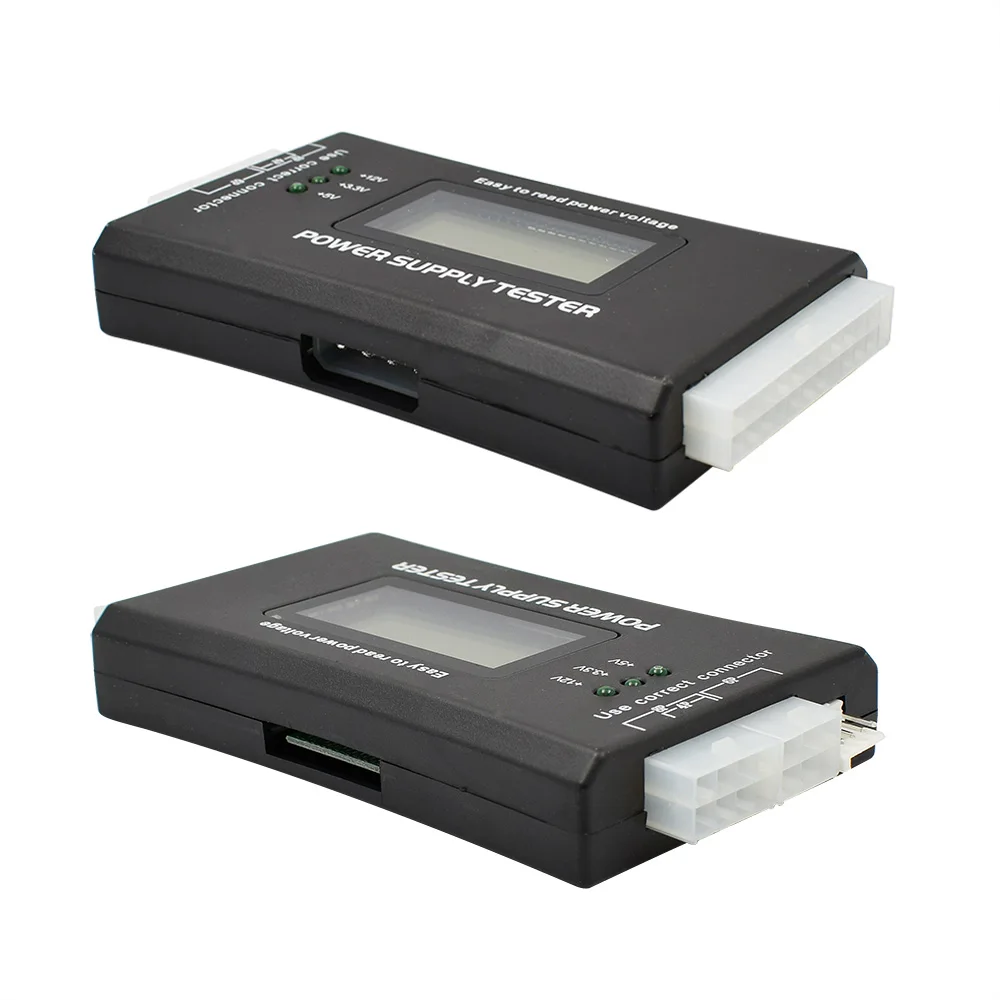 Thundeal Computer 20/24 PIN Power Supply Measuring Diagnostic Tester Check Quick Digital LCD Display Bank | Компьютеры и офис