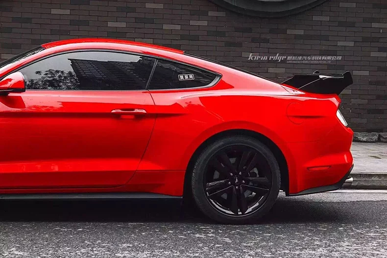 Подходит для Mustang углеродного волокна задний автомобильный спойлер крыло заднее крыло высокое качество