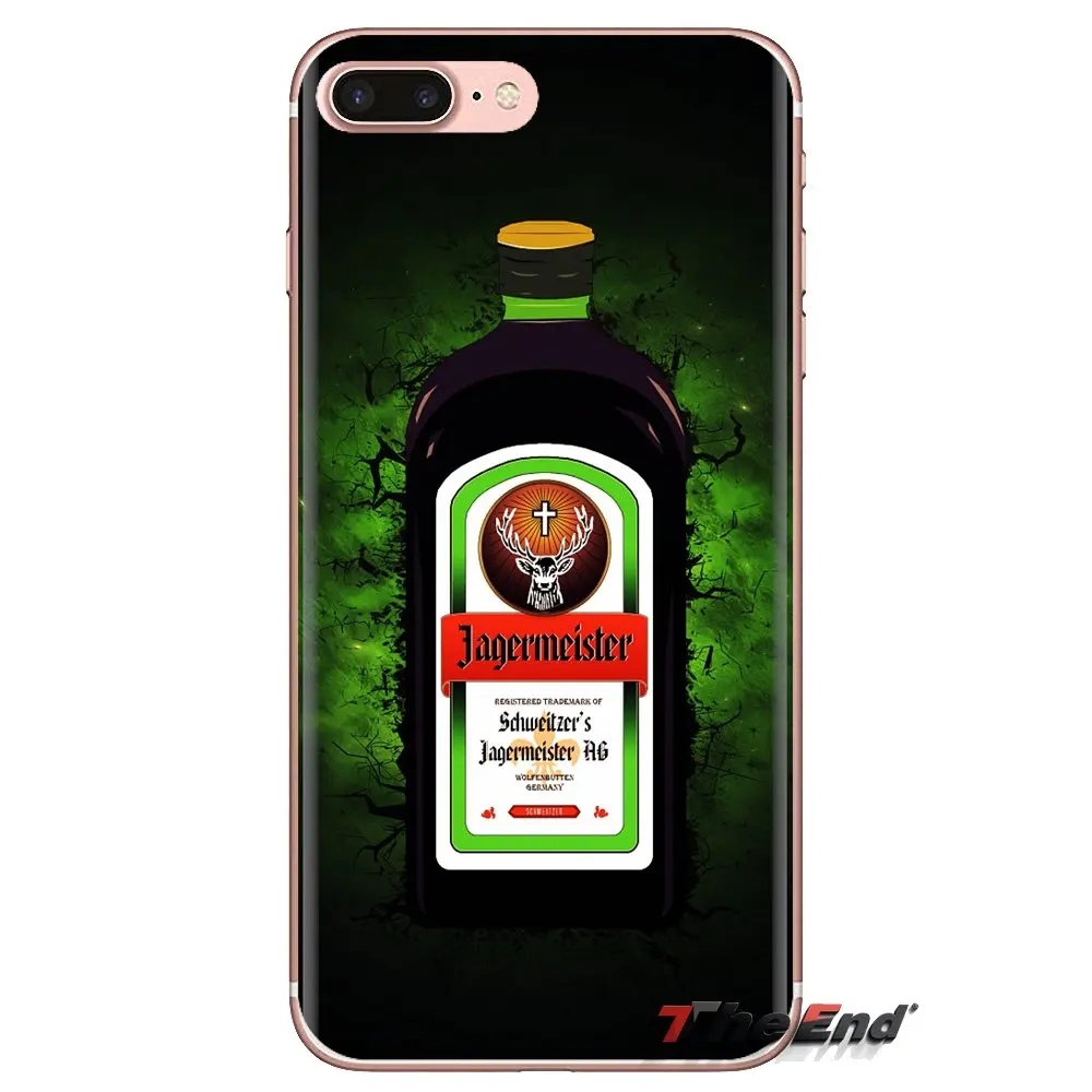 Jagermeister Retro Bottle Soft Transparent Cases Covers For Xiaomi Redmi 4A S2 Note 3 3S 4 4X 5 Plus 6 7 6A Pro Pocophone F1 |