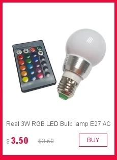 GU10 RGB Цвет меняющийся Светодиодный свет лампа с дистанционным управлением Управление 5 Вт AC 110 В 220 в 85-265 V 16 разных цветов Цвет