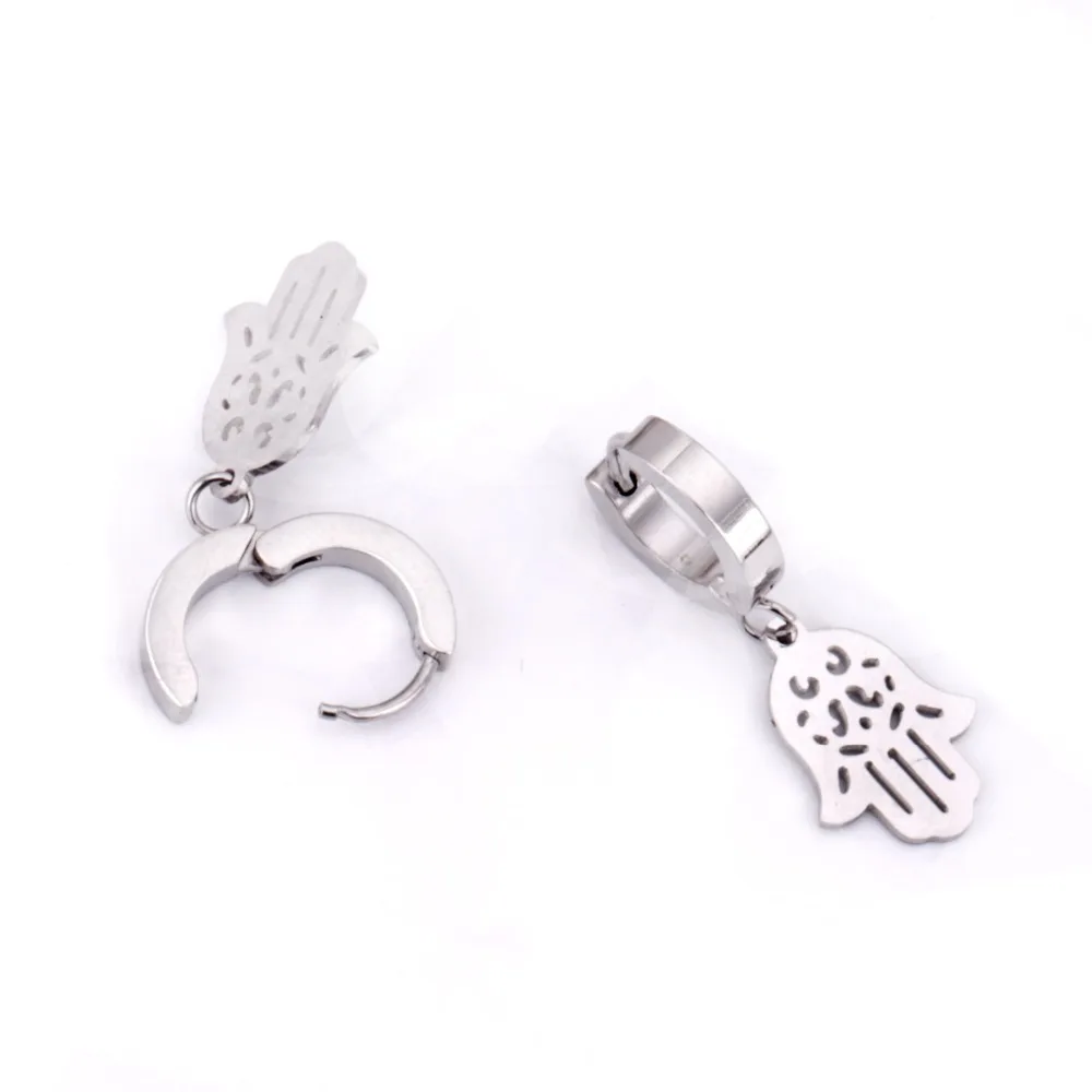 : LUXUSTEEL золотые серьги кольца для женщин аксессуары Оптовая продажа Нержавеющая