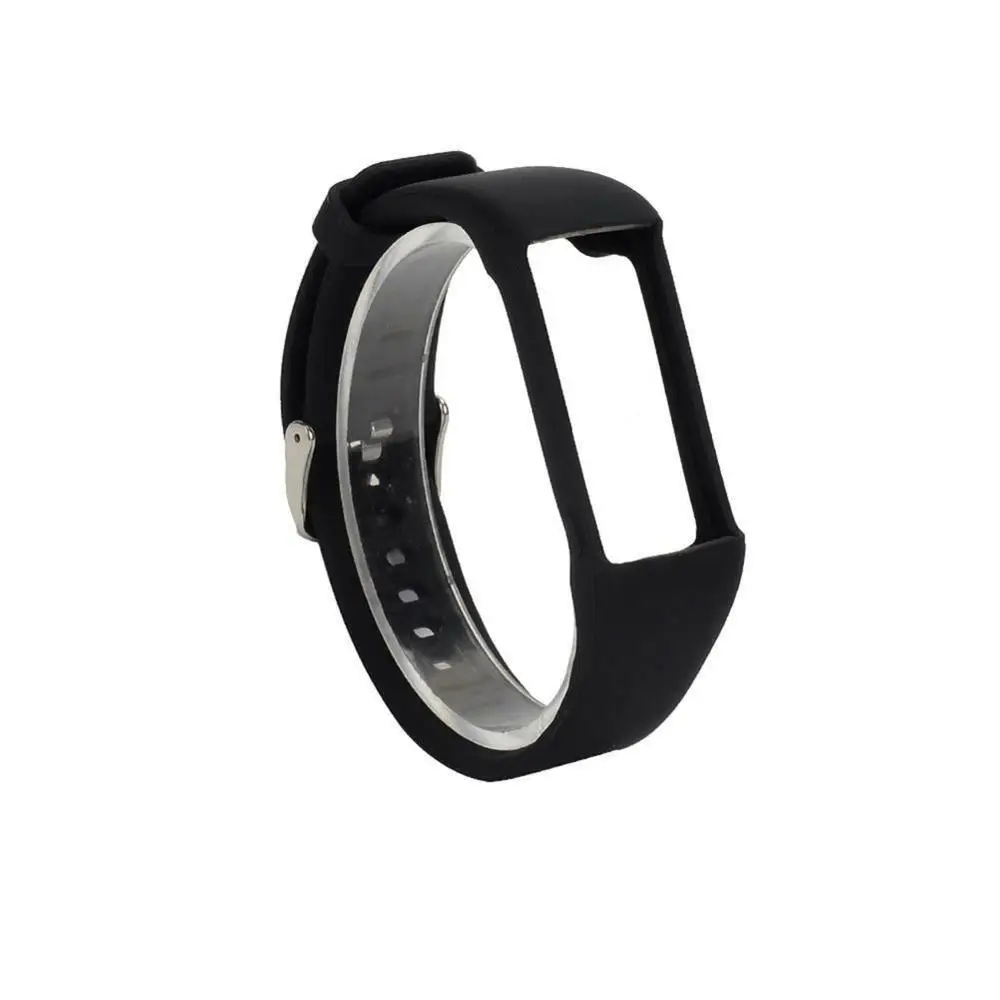 Black Замена Мужские t Силиконовые наручные спортивные ремешок для Polar A360 A370 gps Смарт часы мужские и женские Ремешки для наручных часов - Цвет ремешка: Black