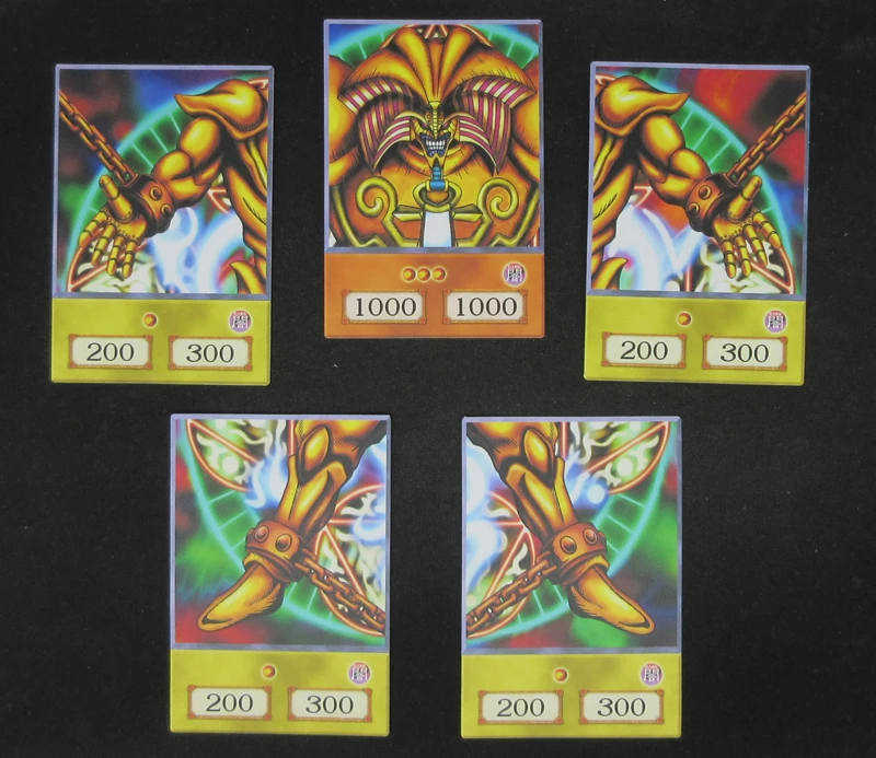 20 шт Ю-Ги-о! Аниме стиль карты темный маг Exodia обелиск Slifer Ra Yugioh DM классический Orica прокси карта памяти детство