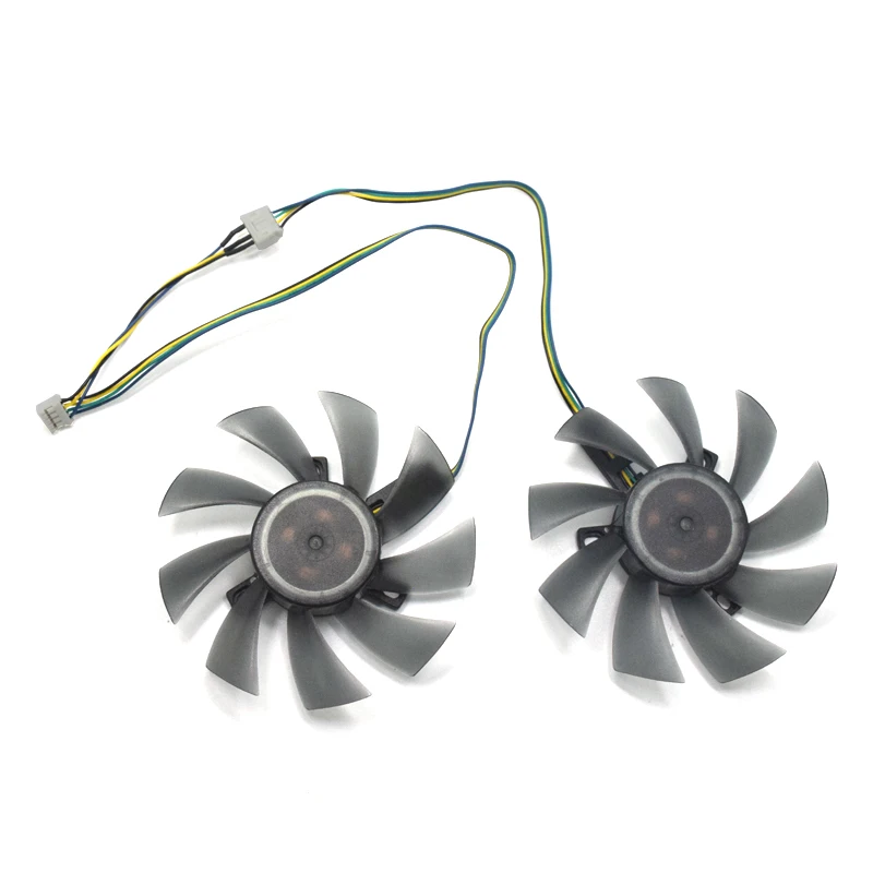 4 контактный охлаждающий вентилятор 85 мм для XFX RX 470 470D 480 460 RX480 RX380X R9 270A замена