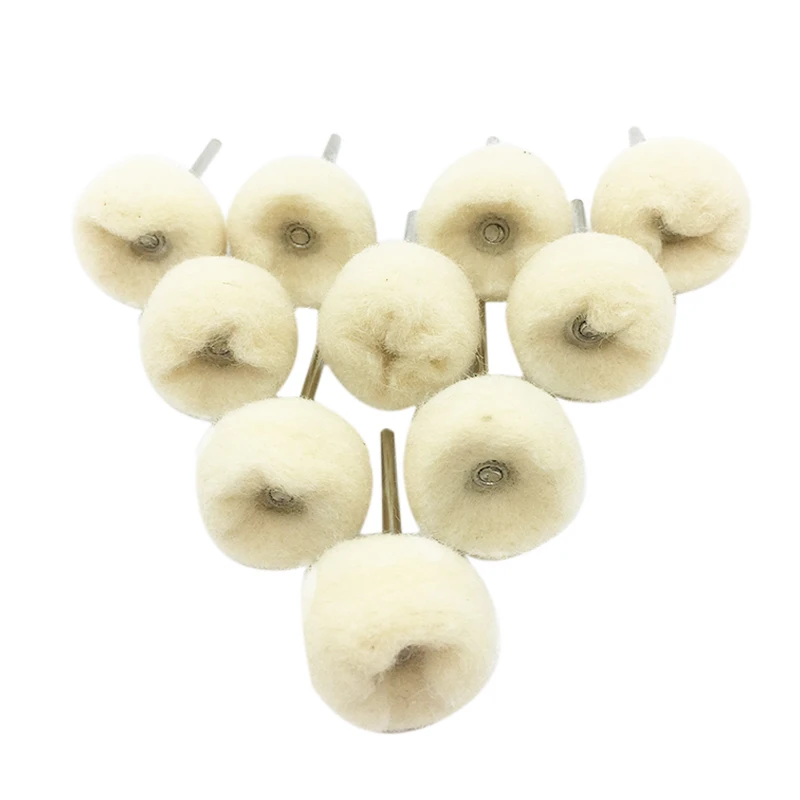 Аксессуары YEODA для полировки шерсти Dremel 10 шт. шлифовальный полировальный круг