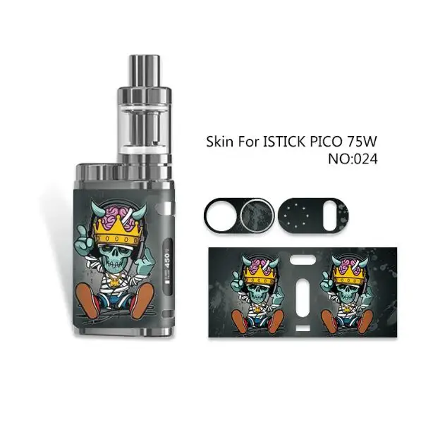 024 Istick Pico 75 Вт наклейки для Eleaf istick pico Box Mod Vape вейпер испаритель elektronik sigara наклейки - Цвет: 024