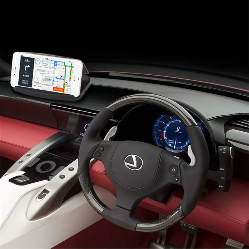 HUD высокой четкости дисплей навигации проектор Беспроводное зарядное устройство