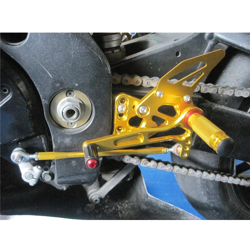 Waase для Suzuki GSXR1000 GSX-R GSXR 1000 K5 K6 2005 2006 мотоциклист гонки Rearset Сзади наборы для ухода за кожей подножки колышки