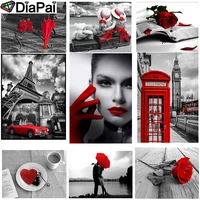 diapai 5d diy diamond painting 100 full squareround drill beauty character 3d embroidery cross stitch home decor
