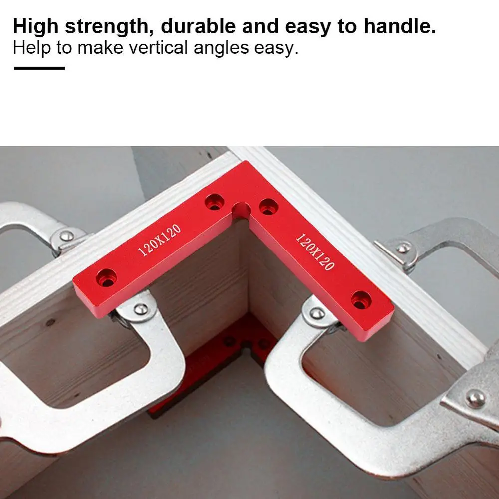 Квадратный правый угол плотника 90 градусов позиционирование квадраты зажимное l