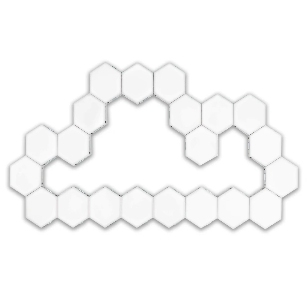 DIY квантовый светильник сенсорный датчик ночной Светильник модульный шестиугольный светодиодный магнитный светильник s настенный светильник Новинка креативное украшение