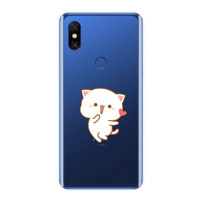Мягкий силиконовый чехол для телефона Xiaomi Mi Max 1 2 3 симпатичная пара любовь лучший