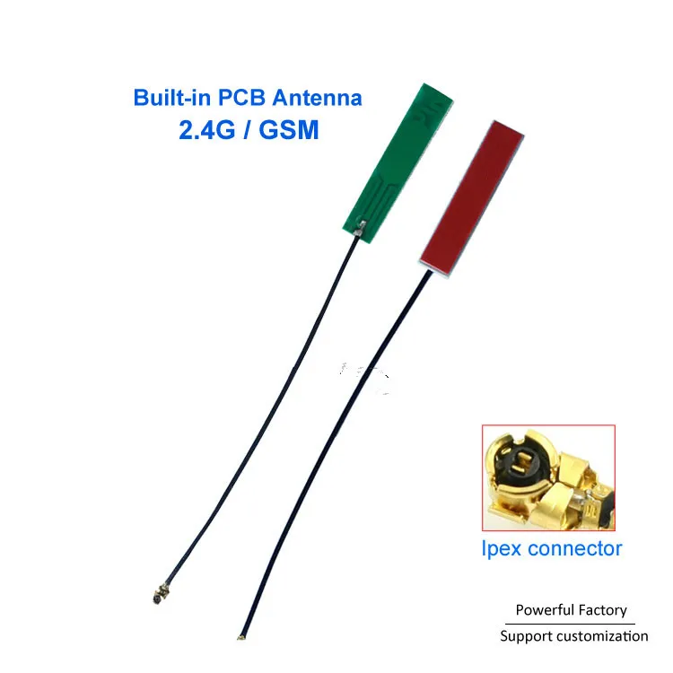GSM 433 МГц 4G 1 13 Кабель 3g omni Антенна внутренняя IPEX плоская антенна wifi 2 4g PCB патч 10