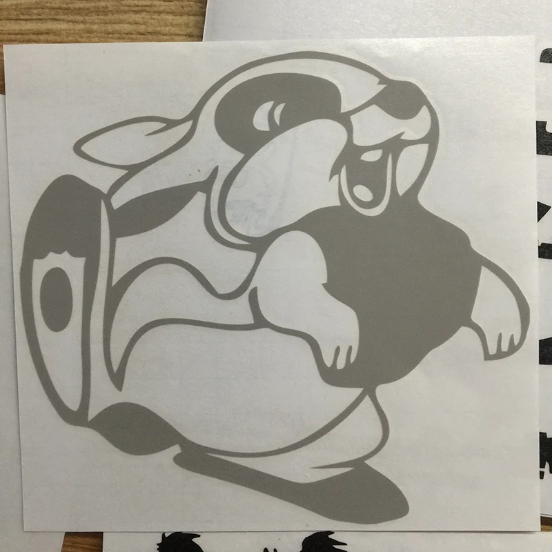 Виниловая наклейка в виде кролика 11 цветов | Автомобили и мотоциклы