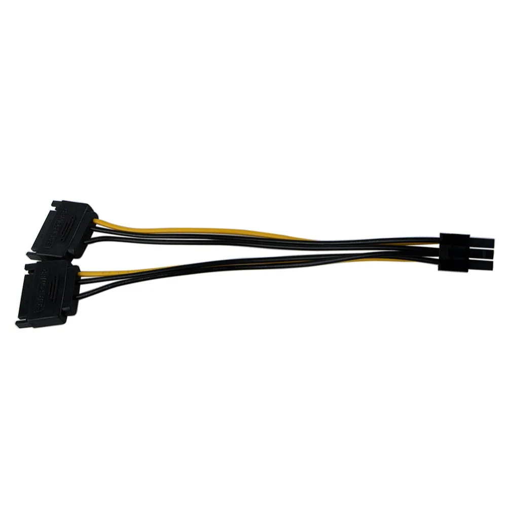 15 контактный разъем SATA папа 2 мама 6 PCI e PCIe экспресс графическая видеокарта с