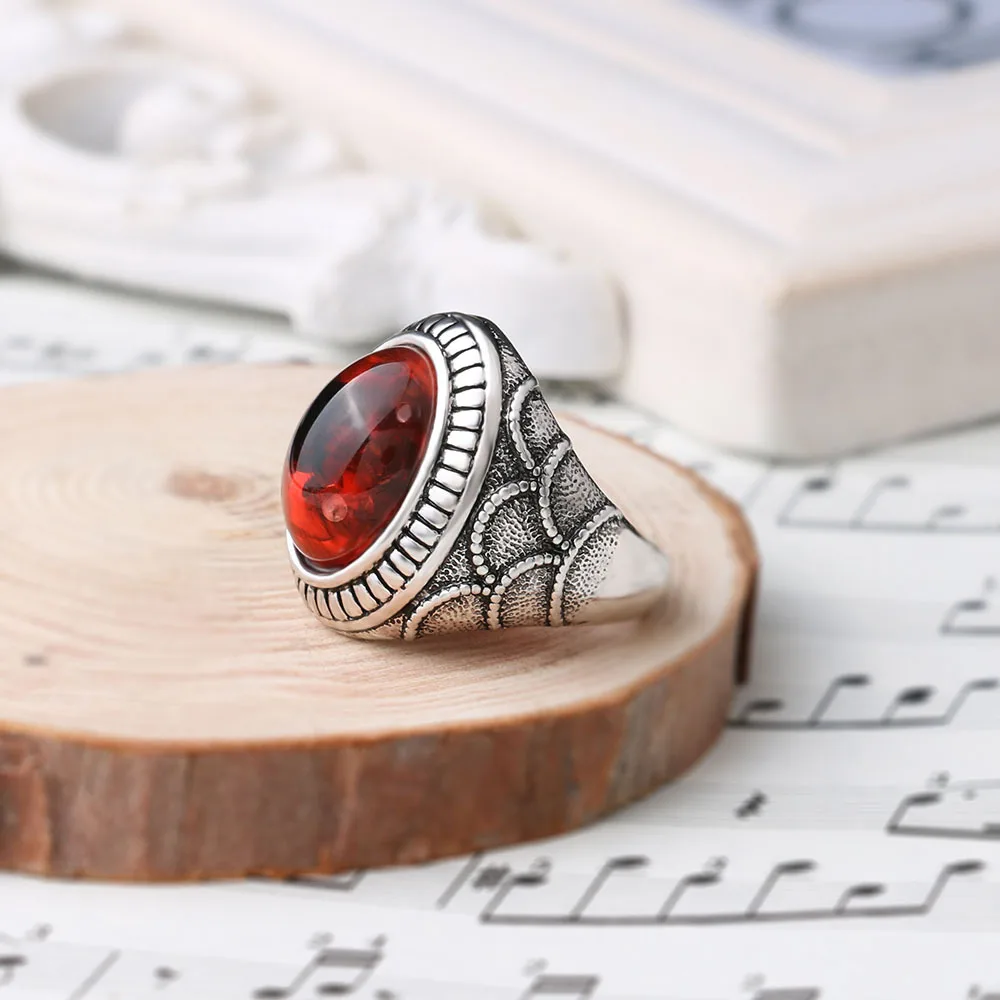 Знаменитый роскошный бренд мужское античное кольцо ювелирные изделия винтажные