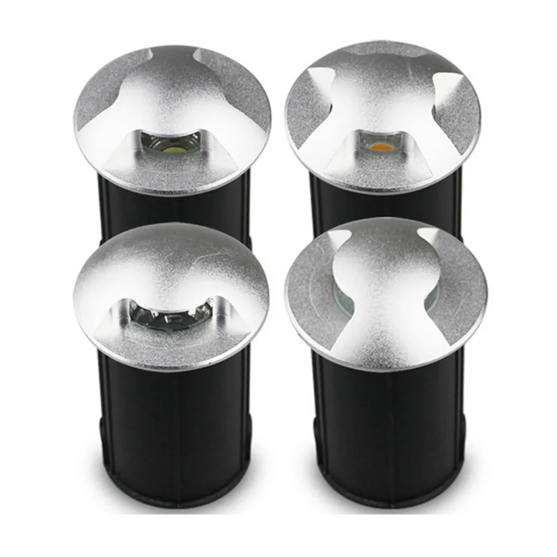 1 Вт 3 Вт светодиодный IP67 DC12V AC85-265V наружный водонепроницаемый встраиваемый светильник на палубе подземный светильник тротуарный светильник ing