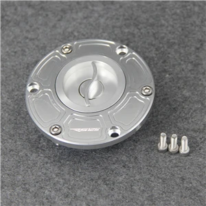 Silver Для Aprilia RS125 RS 125 все годы мотоцикл Keyless Топливный бак крышка Газа - Цвет: Silver