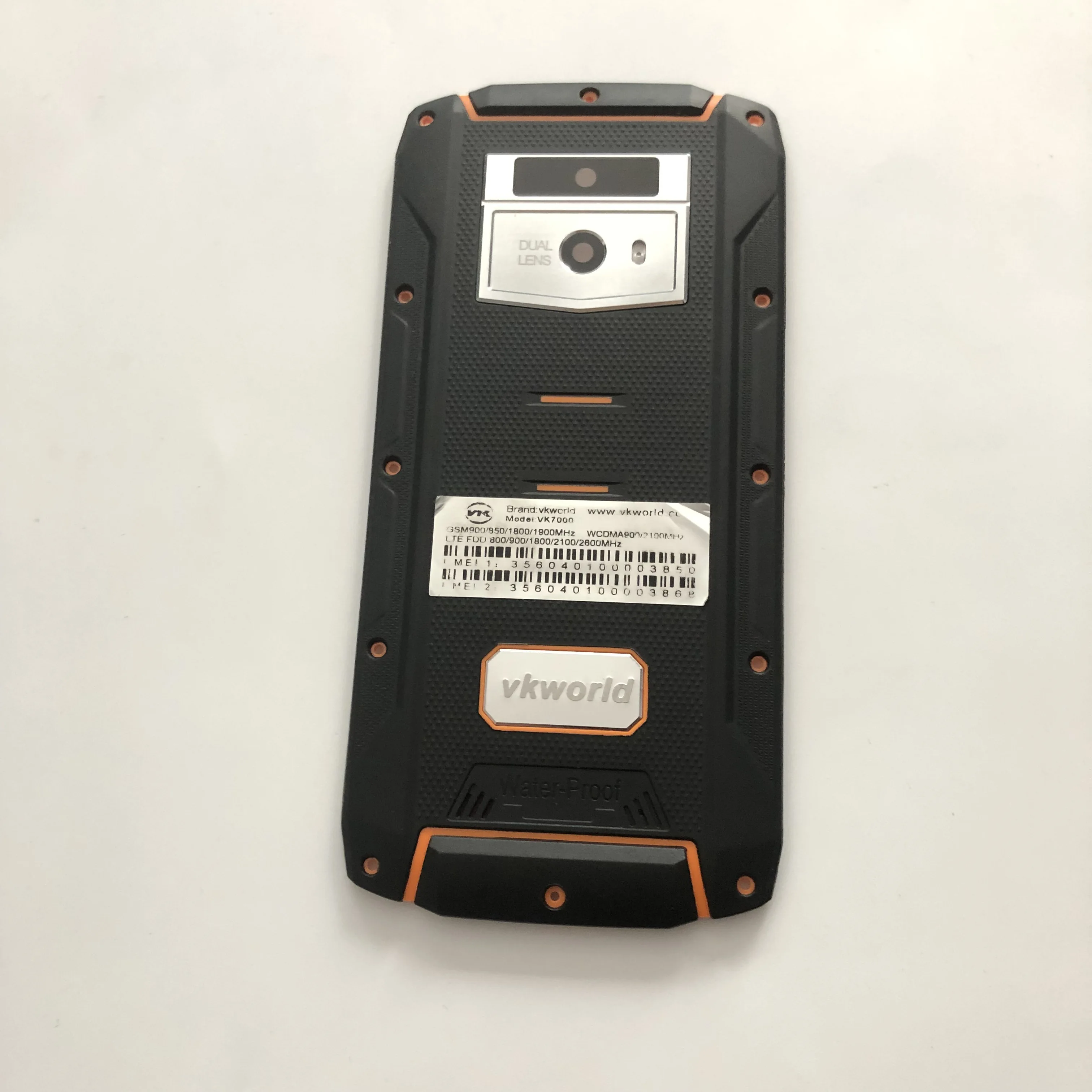 VKworld VK7000 чехол для аккумулятора+ стекло для камеры Lensl для VKworld VK7000 MTK6750T Восьмиядерный 5,2 дюймов 1280x720 Смартфон