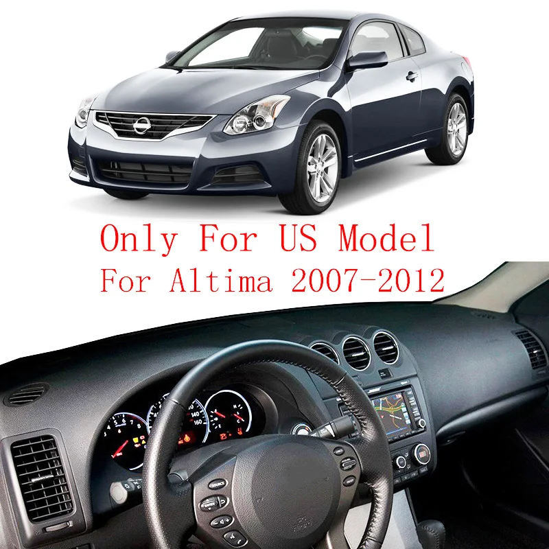Для Nissan Altima 2007 2008 2009 2010 2011 2012 тире коврик приборная панель Крышка dashmatt анти-грязный коврик Ковер защита автомобильные аксессуары