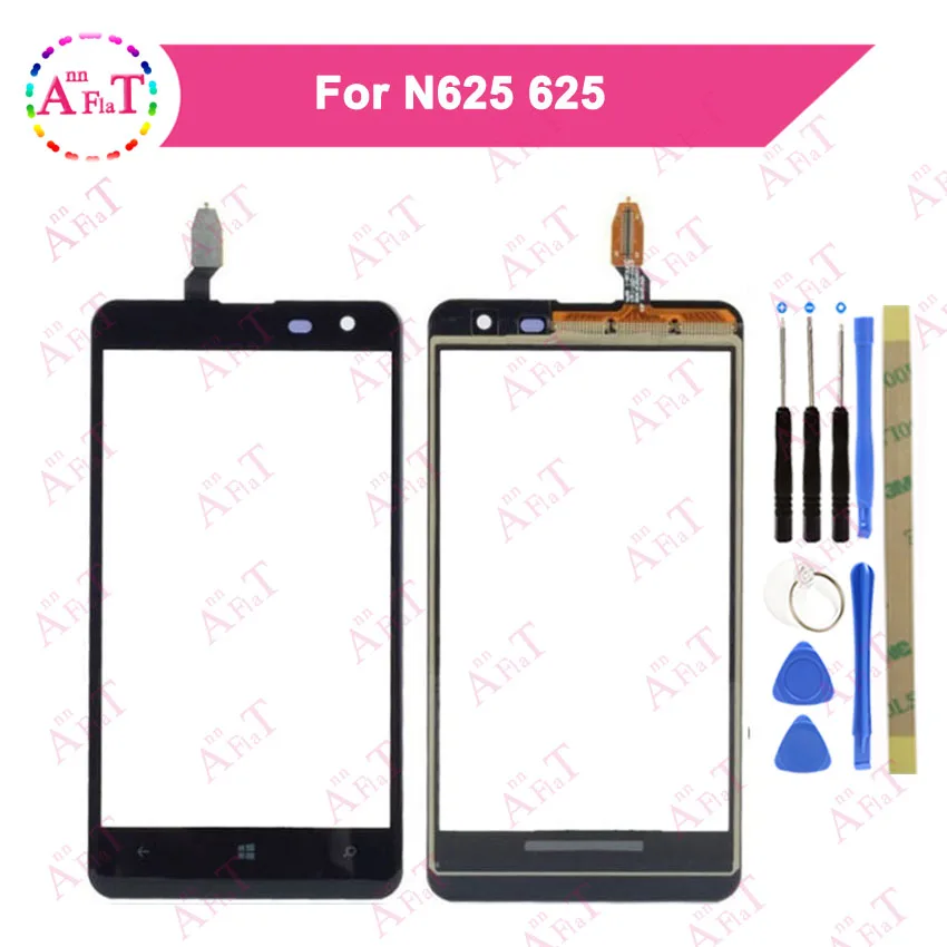 4 7 &quotдля Nokia Lumia 625 N625 сенсорный экран дигитайзер Датчик внешняя стеклянная линза