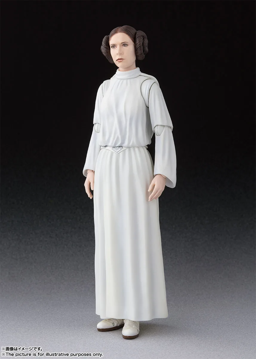 Bandai Princess Leia orana Solo Люк Скайуокер фигурка Звездная война игрушка куклы подарок для детей вентиляторы