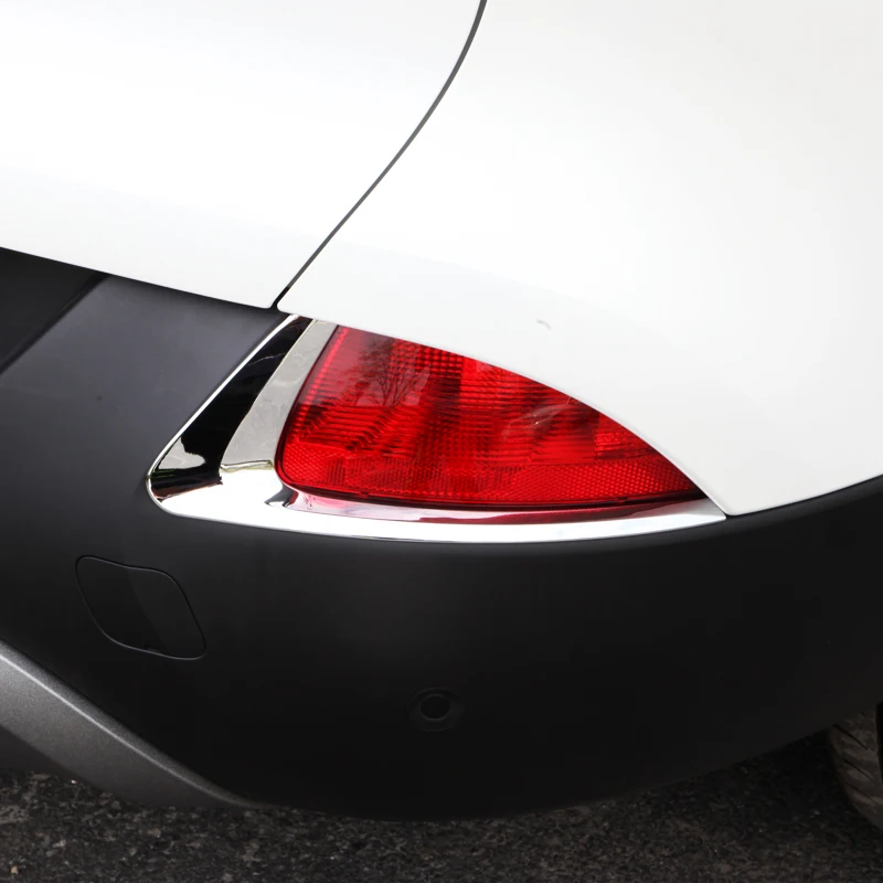 ABS хром для Renault Kadjar 2015 2016 2017 2018 аксессуары Автомобильная задняя противотуманная