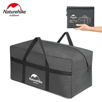 naturehike foldable large capacity storage bag outdoor ultralight durable bags duffel bag portable travel camping 45l 100l