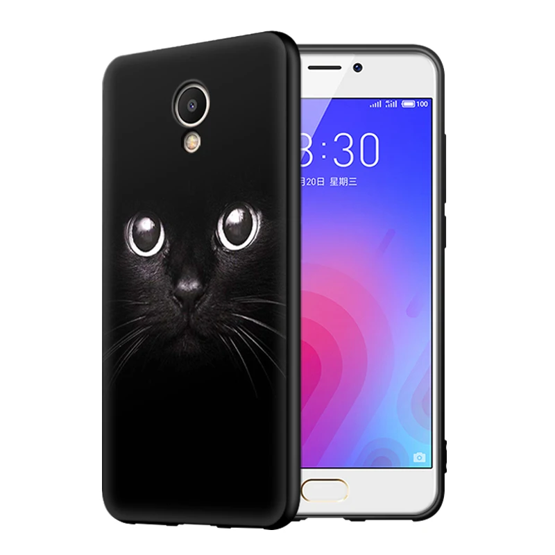 Чехол для телефона JURCHEN s чехол Meizu M6 из силикона и тпу мягкий с милым мультяшным 3d