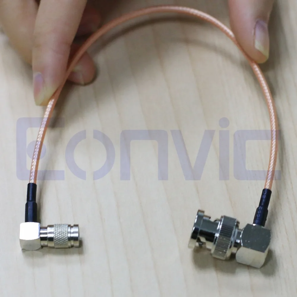 Правый Угол BNC папа к DIN1.0/2 3 RG179 коаксиальный 75ohm SDI Pigtail Blackmagic кабель | Обустройство