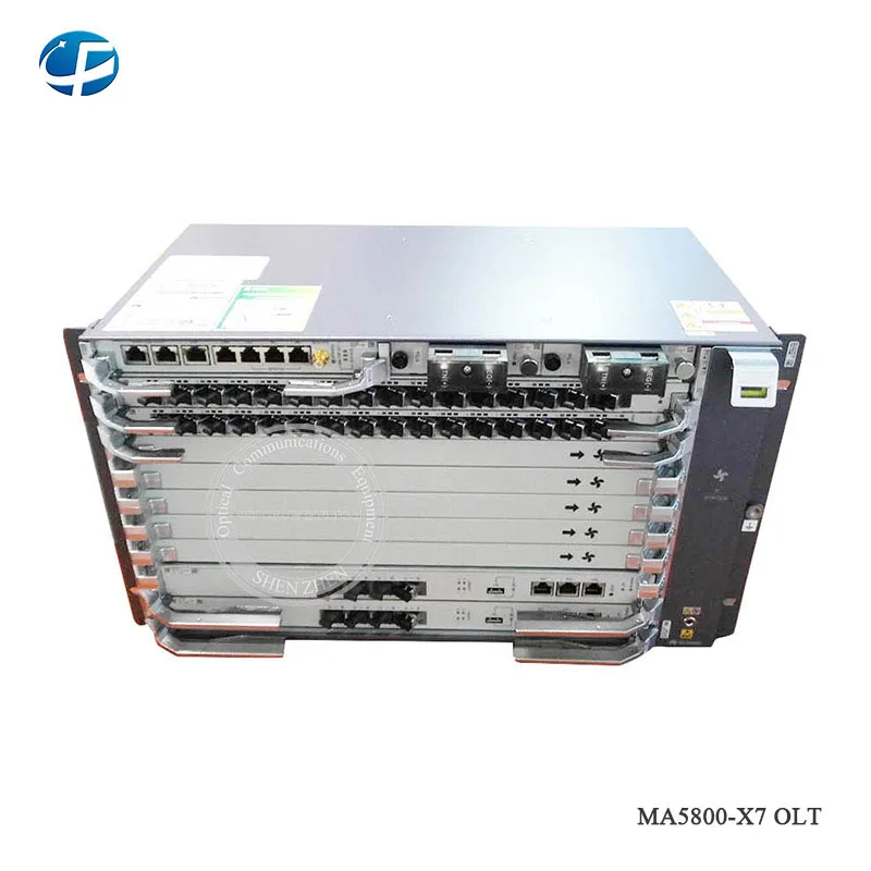 Batir precio HUA WEI GPON MA5800-X7 OLT con 2* Контроль MPLA+ 2* Батарея+ 16 пуэр GPHF C+ tarjeta GPON OLT