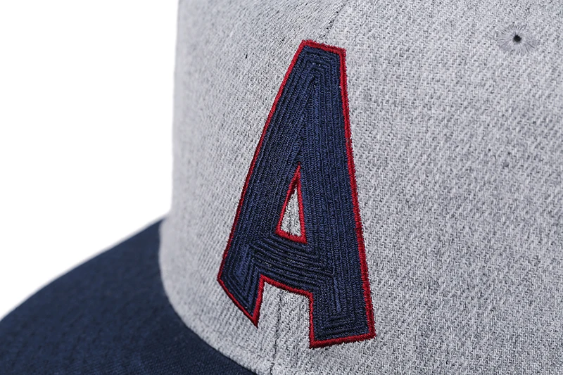 Новинка осени 2017 кепки с плоскими полями 6 панелей серые хип-хоп мужские и женские