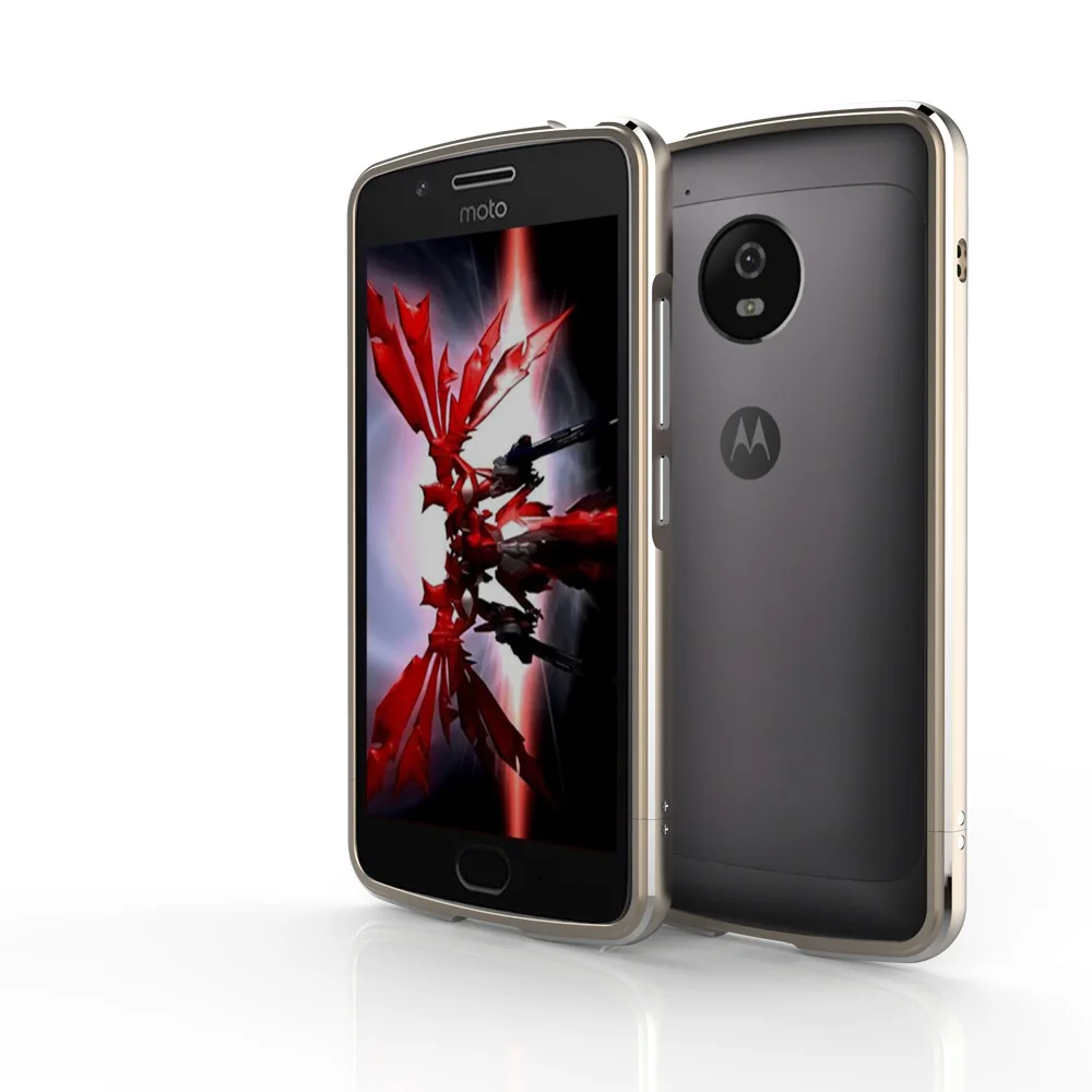 Чехол-бампер для Motorola MOTO G5 G 5 алюминиевый корпус с металлической рамкой XT1685 XT1672