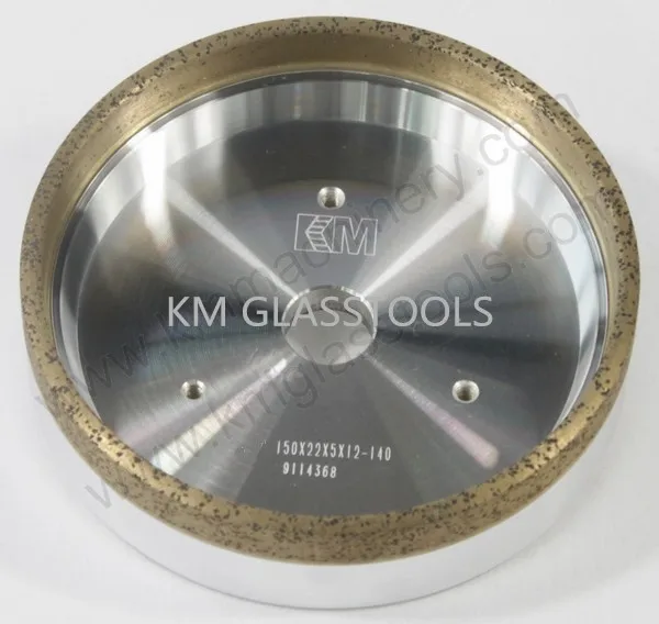 Высокое качество! Алмазное Колесо чашки(непрерывное) 150xd-5x12mm для стекла скашивая машина. S11-CC4