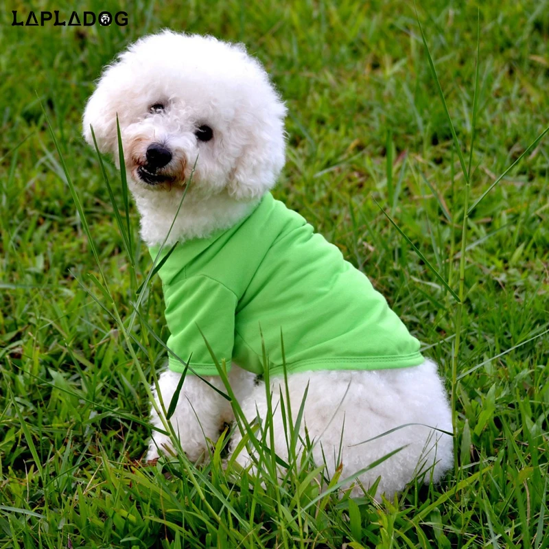 LAPLADOG летняя футболка для домашних питомцев женская одежда животных пальто