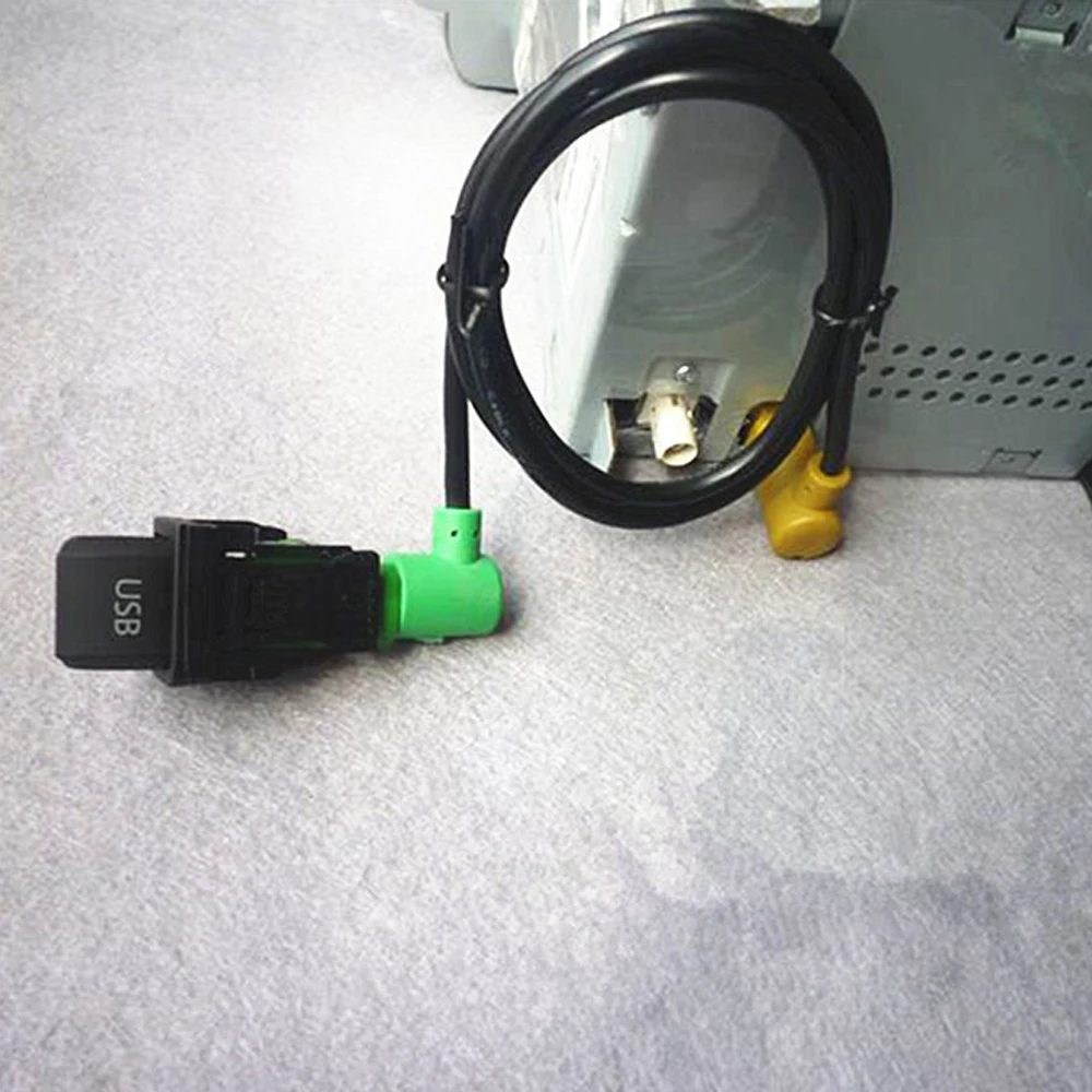 RCD510 RNS315 USB кабель для подключения к VW CC Tiguan Passat B6 B7|rns315 usb|vw usb cablerns315 cable |