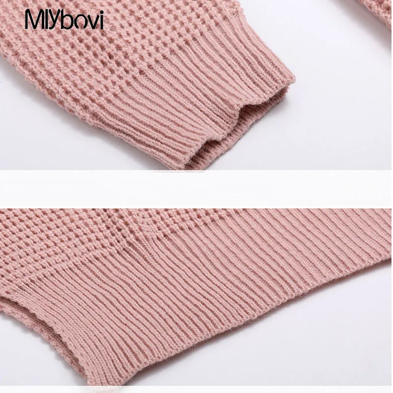 Women Sweater Dress Female Autumn Winter Yellow Long Sleeve Loose knitted Sweaters Dresses Solid Vestido largo Invierno mujer | Женская