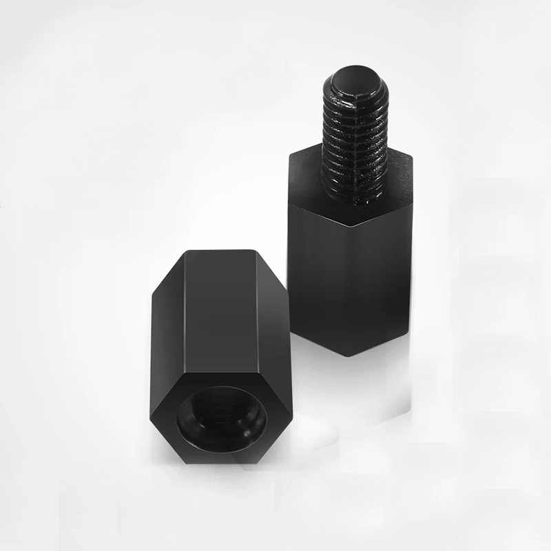 300 шт. M3 нейлоновый винт черный шестигранный гайка нейлоновая печатная плата