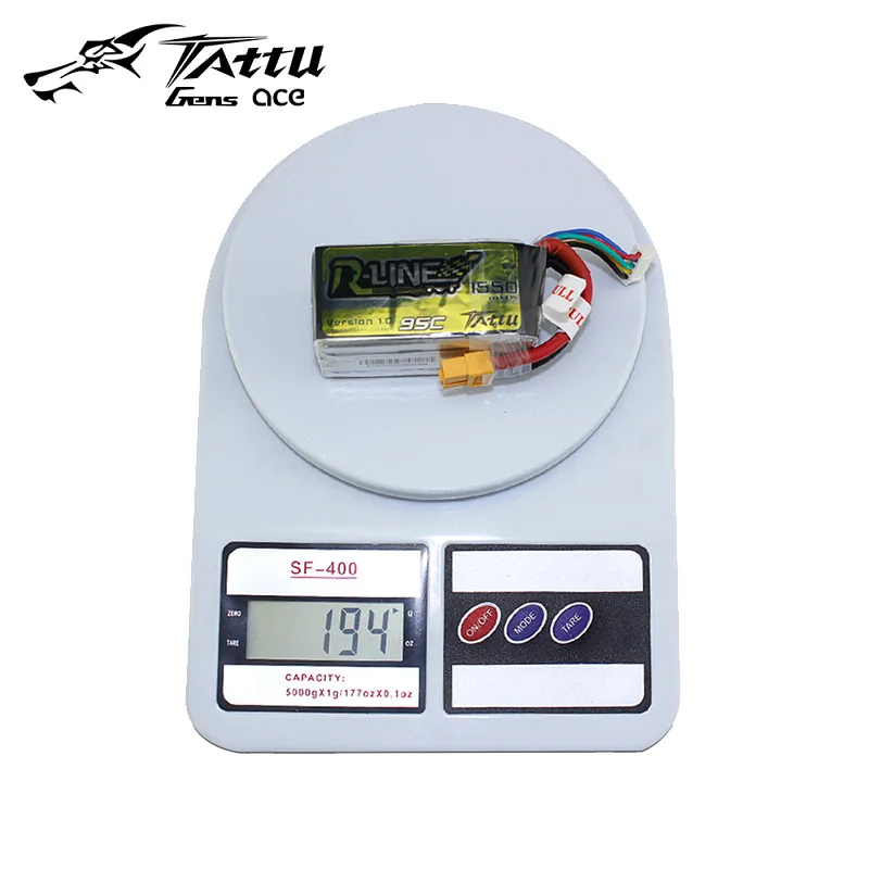 Литий-полимерный аккумулятор TATTU R-line V1.0 1300 мАч 1550 14 8 в 95C | Игрушки и хобби