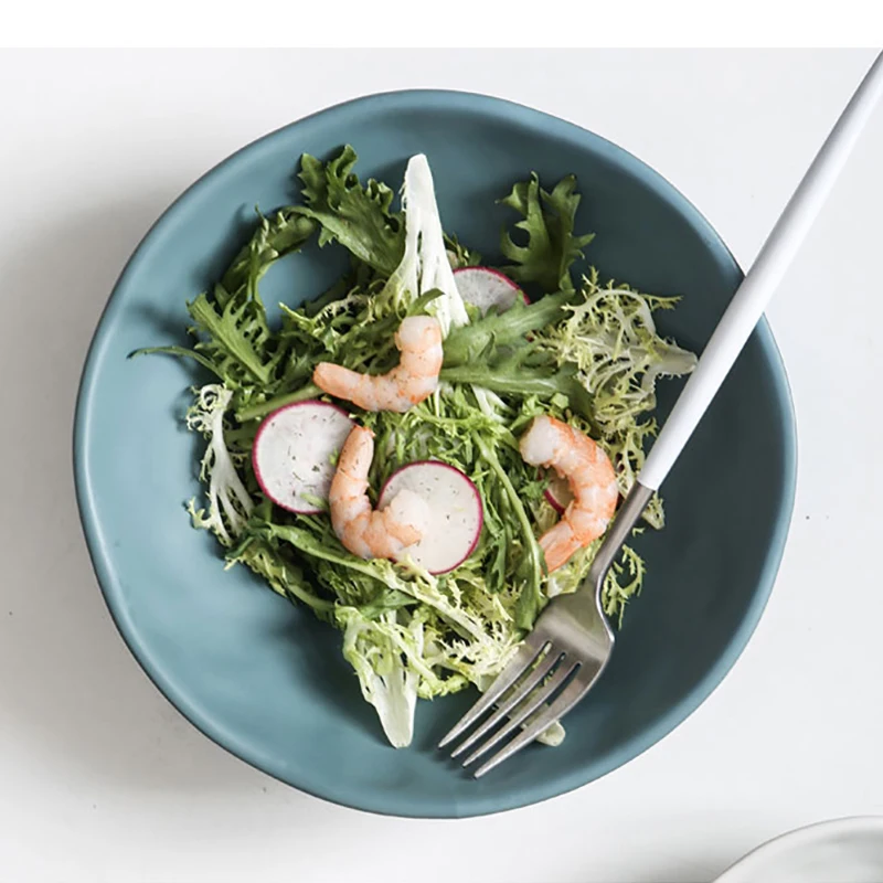 RUX мастерская 6 вариантов цветов Европейский простой сплошной цвет круглая чаша