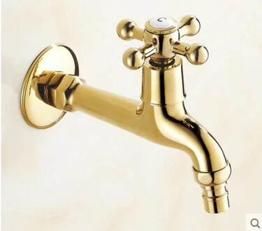Новое поступление латунные в европейском стиле стиральная машина кран туалет