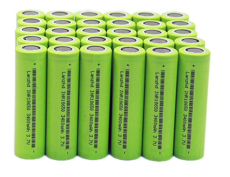 12 шт. Новый 18650 3 7 в литий ионный аккумулятор 3400 мАч 30A INR18650 для