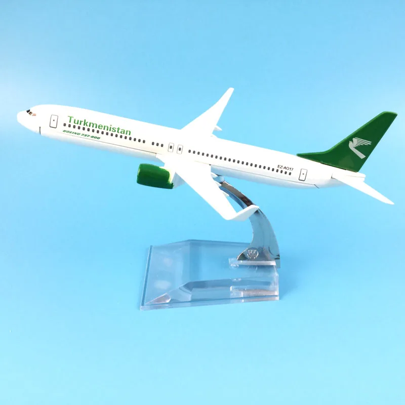Бесплатная доставка 16 см модель самолета 737 800 из металлического сплава игрушки