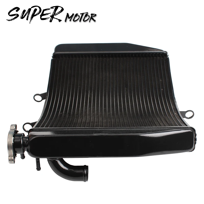 Радиатор для мотоцикла алюминиевый охладитель бак охлаждающей воды Kawasaki ZX-6R ZX6R 636