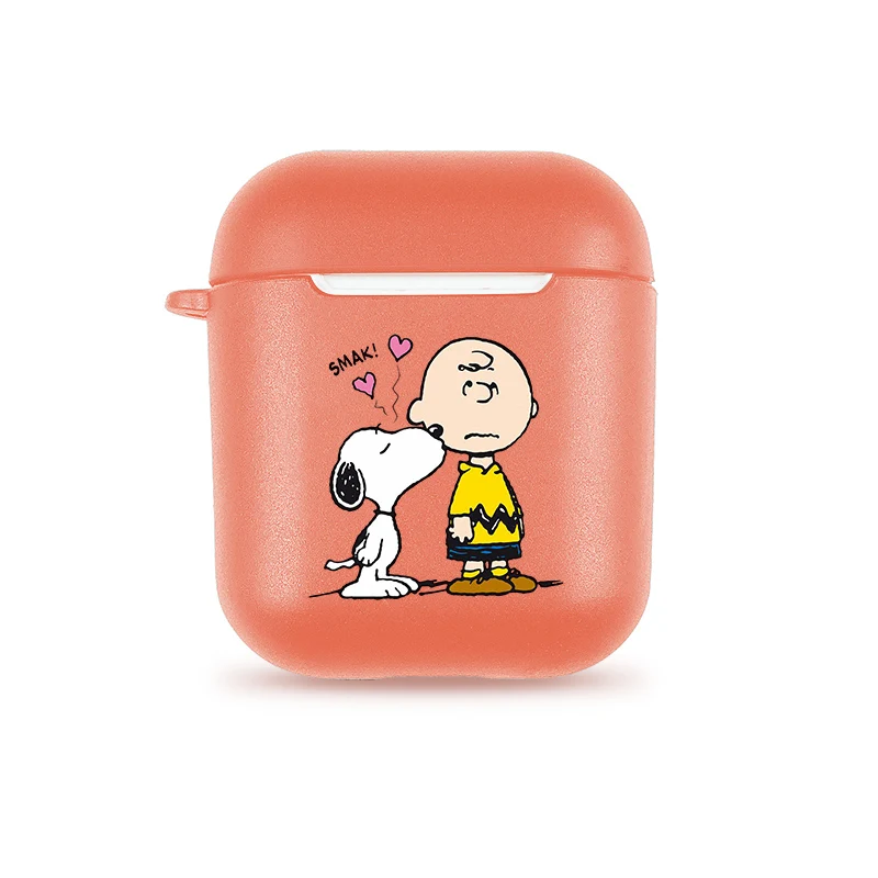 1 Bluetooth чехол для гарнитуры для apple airpods чехол арахис Charlie dog беспроводные наушники милые маленькие Шиба ину чехол для airpods - Цвет: 1
